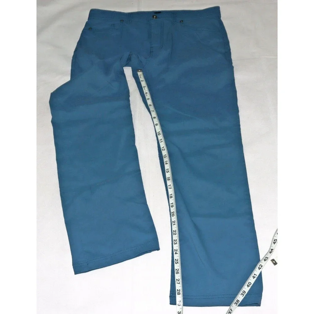 PrAna Brion Slim Fit Men's Stretch Hiking Outdoor M4BN30312 Size Pants 34WX30L.